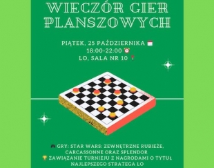 WIECZÓR GIER PLANSZOWYCHI